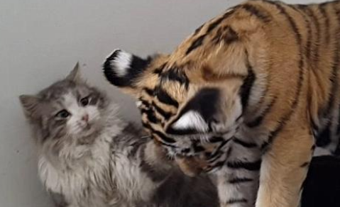 猫为什么和老虎长得那么像 小老虎和猫为什么很像